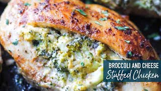 Broccoli and Cheese Stuffed Chicken!