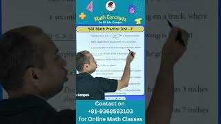SAT Math Q # 46 Practice Test - 2 : Mastering the SAT Math #digitalsatmath #digitalsat #satmath #sat