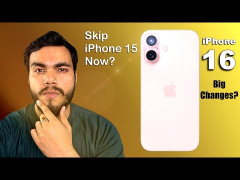 iPhone 16 🔥 - Dont Buy iPhone 15 Now? iPhone 16 Leaks & Rumors (HINDI)