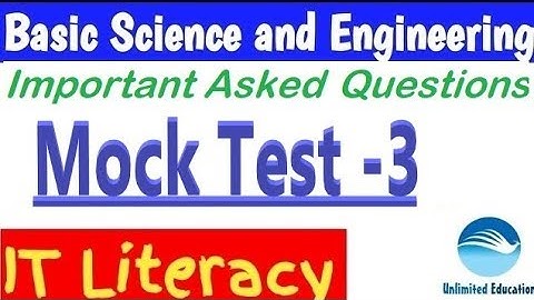 Mock Test -3 | IT Literacy for RRB ALP CBT2 | by Er Avinash kumar