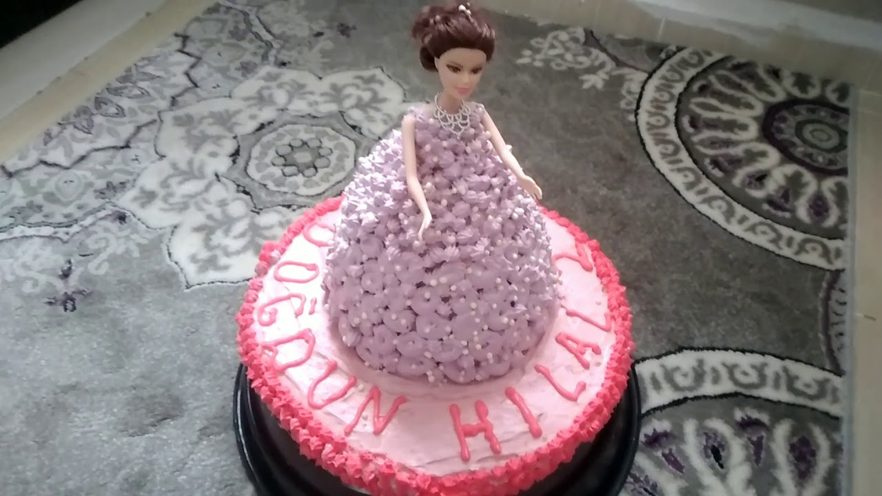 Barbie pasta süslemesi YouTube