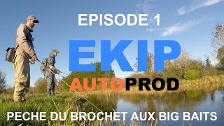 Pêche du brochet au big bait #Episode 1