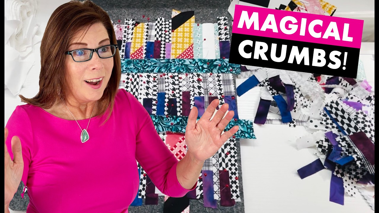 ✂️ Волшебная ткань из крошек! Быстрый и простой проект | Использование остатков ткани | Мастер-кл...