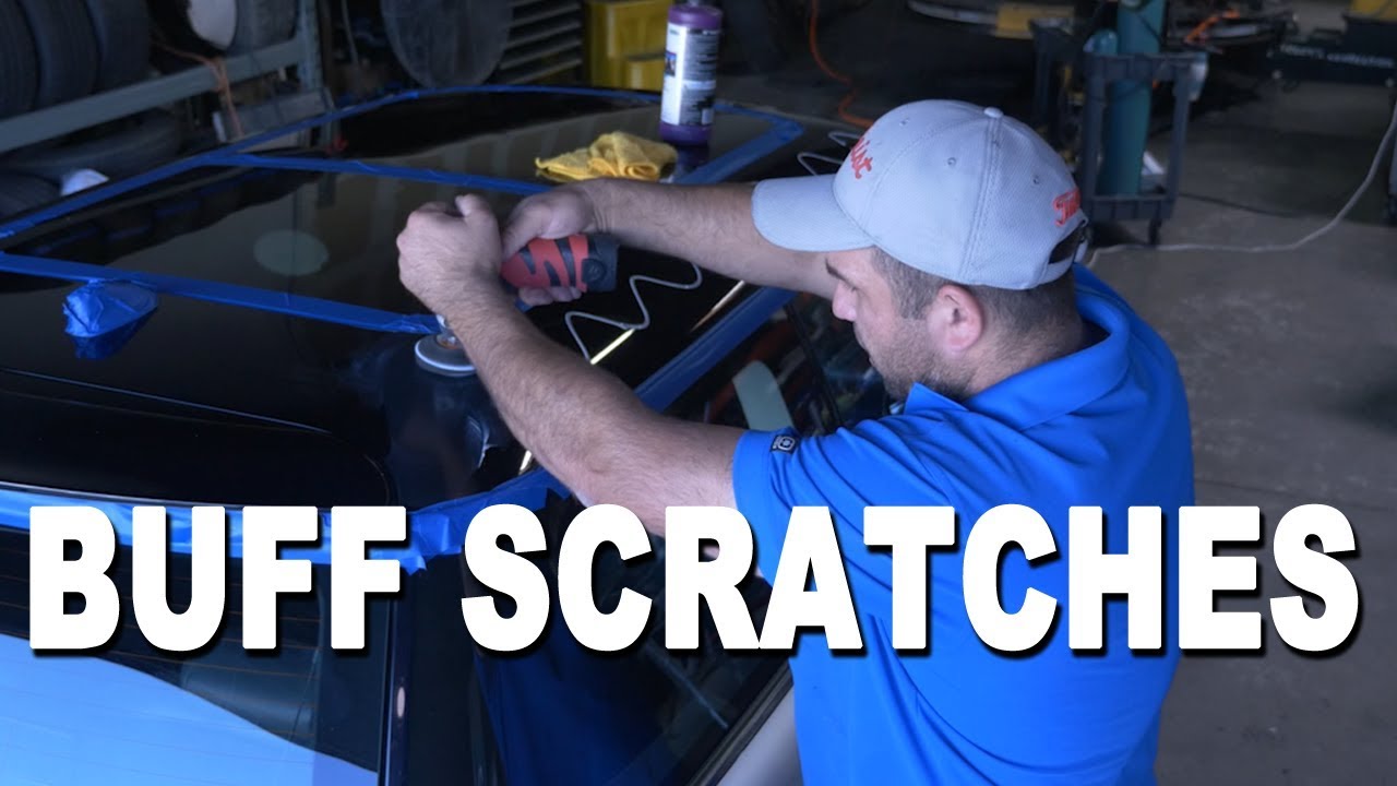 How To Buff a Car and Remove Scratches BMW Mini Cooper YouTube
