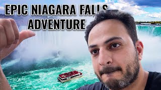 Epic Niagara Falls Adventure: Mississauga to NYC | Puri Channay and Ferris Wheel Fun!