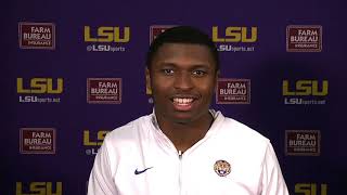JaCoby Stevens interview after LSU knocked off Florida