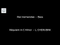 Rex tremendae Bass Réquiem in C Minor L CHERUBINI
