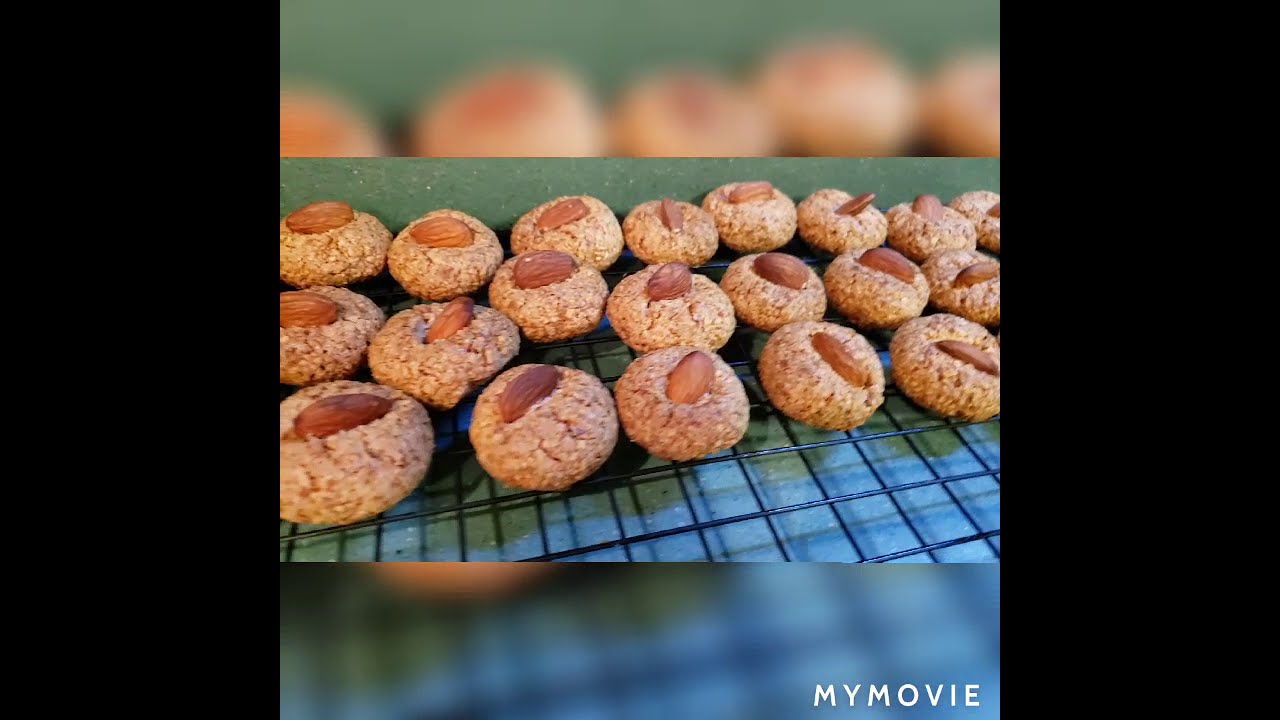 עוגיות שקדים משלושה מרכיבים