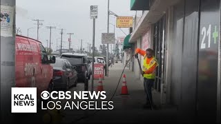 Operation Bright Spots aims to clean up San Fernando Valley sidewalks