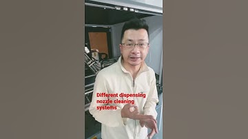 Different types of dispensing nozzle cleaning systems