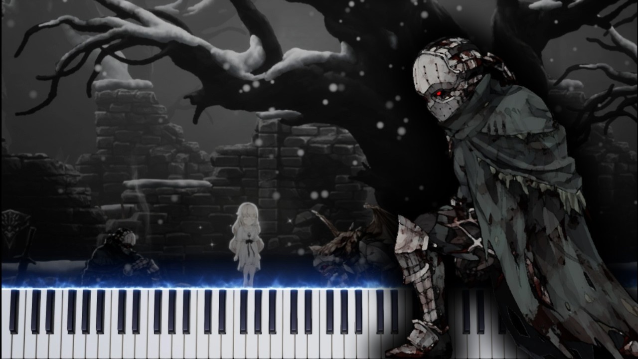 Ender Lilies North piano tutorial