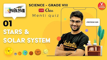 Stars And Solar System L1 | NCERT Class 8 Science Chapter 17 | Online Lecture | Pritesh Sir