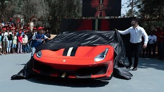 India's first ferrari 488 pista launch for over 500 car enthusiasts at
bren farm in bangalore, india. follow me on instagram :
https://www.instagram.com/bren...