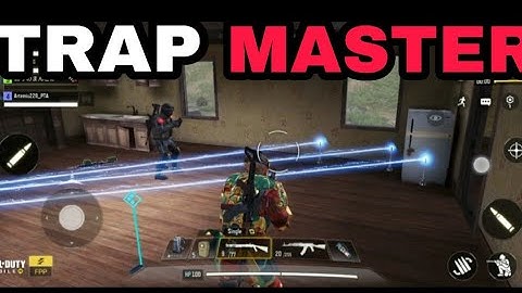 CALL OF DUTY MOBILE :- TRAP MASTER CLASS GAMEPLAY