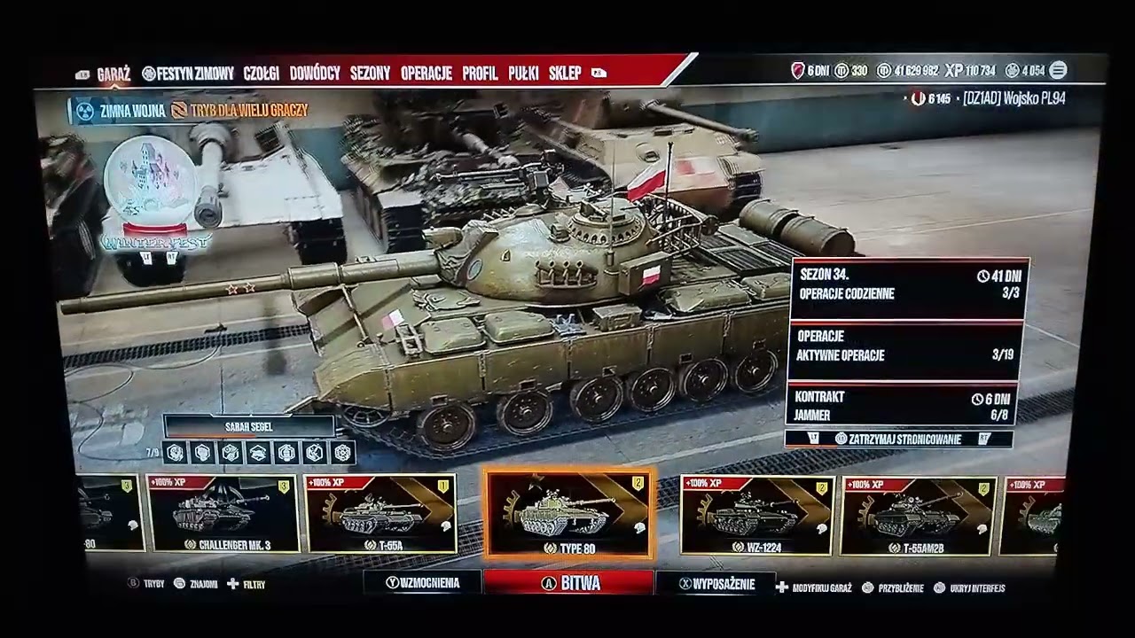 Plany dla konsolowego WoTa