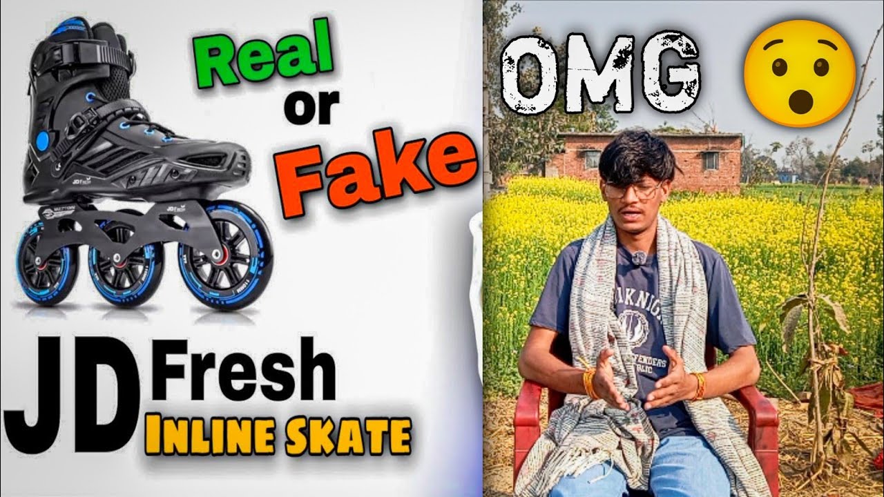 JD Fresh Inline Skate // Real Or Fake 🤨 // Skate Review