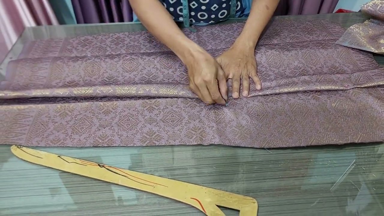 ROK SONGKET PINGGANG PAS RESLETING SAMPING@puttrabusana @ylputrafamily4001