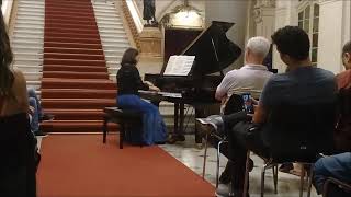 Clara Schumann - op. 15 n.2, Un poco agitato. Scheilla Glaser - piano.