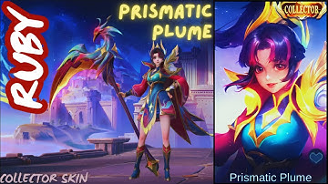 Ruby Prismatic Plume (Collector Skin) [MLBB Skin Effects 4K UHD] | Slow Motion Showcase