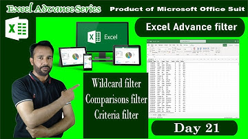 Advanced Filter Excel (And, Or, Between Conditions for Criteria Range) #advancefilter