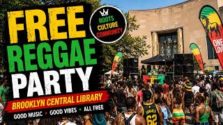 LIVE 🔴 Brooklyn Central Library Reggae Party | Live Music & Culture