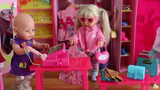Baby Born Fashion Boutique Dolls Go Clothes Shopping and Baby Dolls Fashion Show - Pretend Play screenshot 4