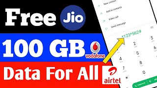 100GB Free Data For Jio , Airtel, Idea | How To Get 100 GB Free Internet | Free internet Trick 2020 screenshot 4