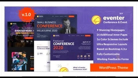Eventer - Meetup & Conference WordPress Theme | Themeforest Templates