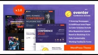 Eventer - Meetup & Conference WordPress Theme | Themeforest Templates