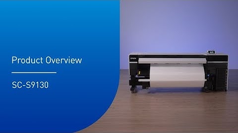 Epson SureColor S9130 Tutorial Video: Product Overview