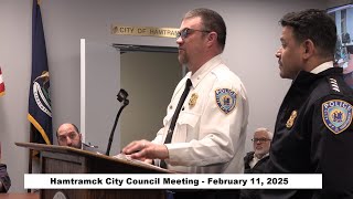 Hamtramck City Council Meeting, - February 11, 2025