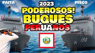 LOS BUQUES GRANDES Y MODERNOS FABRICADOS EN PERU | BAP Pisco y Paita de la Marina de Guerra del Perú