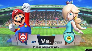 Mario Sports Superstars - Mariopeach Vs. Rosalinadaisy