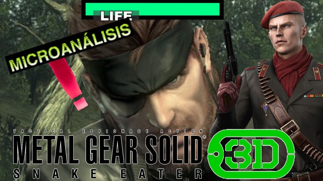 Un Desastre Portátil? 🐍 Microanálisis - Metal Gear Solid 3D
