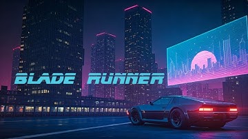 Luminous Parallax | Blade Runner-Inspired Synthwave Instrumental | Cyberpunk Ambient Music | 3 Hours
