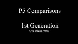 P5 Train Horns - Generation Comparisons