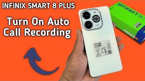 Infinix Smart 8 Plus auto call recording kaise on kare, how to enable auto call recording in Infinix