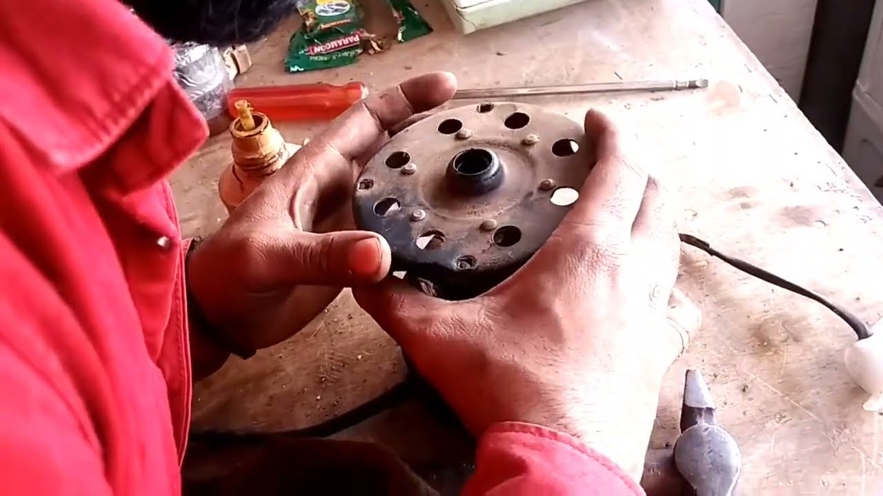 jaam cooler motor ki repairing kaise karen जाम कलर की मोटर को फ्री कैसे करें