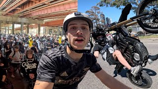 Download lagu Biggest E-BIKE Rideout In Australia (INSANE)