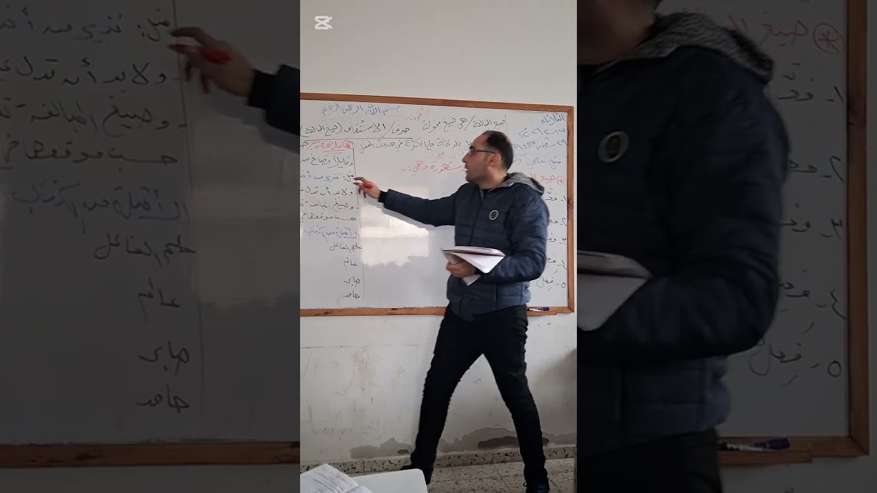 الاشتقاق من صيغ المبالغة المحاضرة الوجاهية صرف الثالث الإعدادي الأزهري 