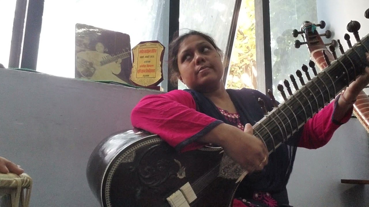 Raag Jhijoti ek taal by Sitarist Vanita 