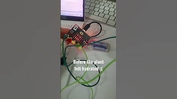 clear communication with your plants needs with microbit