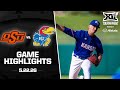 Kansas vs. Oklahoma State Highlights (5.22.26) | 2026 Big 12 Baseball Tournament pres. by Allstate
