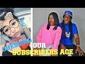 GUESS HER AGE CHALLENGE!!!! GUESSING OUR SUBSCRIBERS AGE