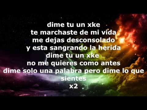 Porque No Me Puedes Amar Como Te Amo Rap Romantico Letra Youtube