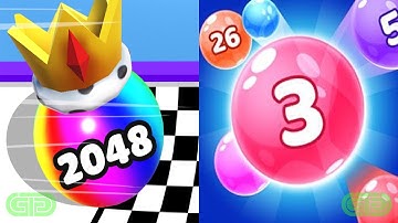Ball Merge 2048 Vs Marble Run 3D Android iOS Mobile Gameplay Walkthrough 14547