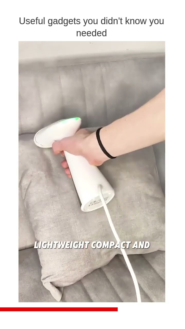 Product link in Bio This portable mini steamer is a great addition to your laundry arsenal