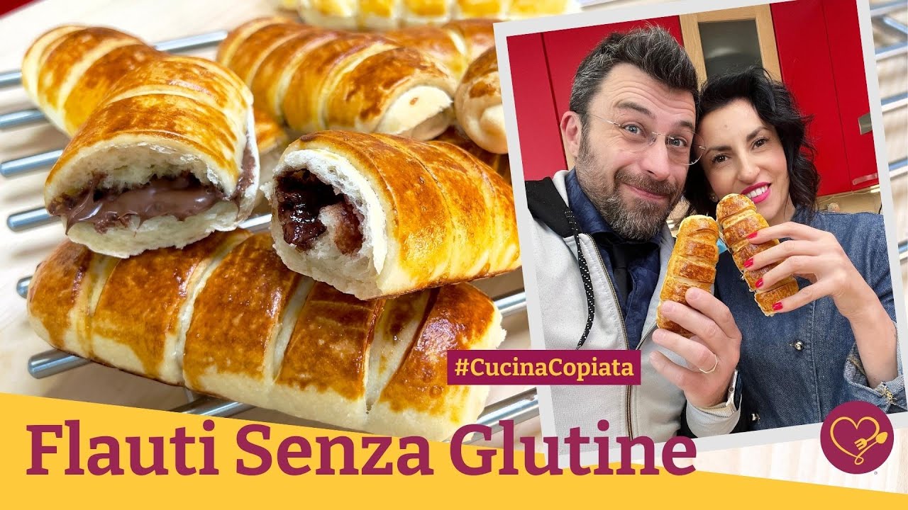 A MERENDA: FLAUTI! | Come quelli Mulino Bianco ma FATTI IN CASA e SENZA GLUTINE! | VivoGlutenFree