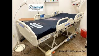 Hill Rom P3200 Versacare Bed Walk Through