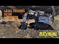 LEGO TECHNIC LIEBHERR review, in action on the job!